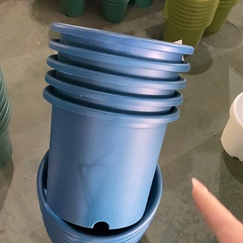 树脂微瑕6号7个无托藏青