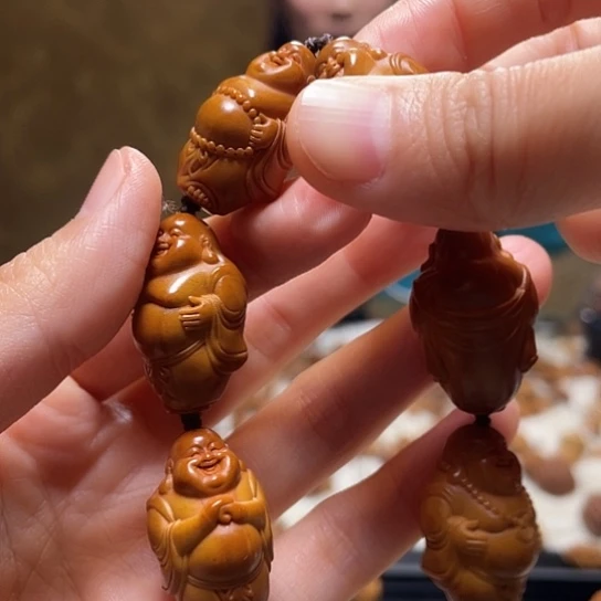 手串/手链橄榄核小金条