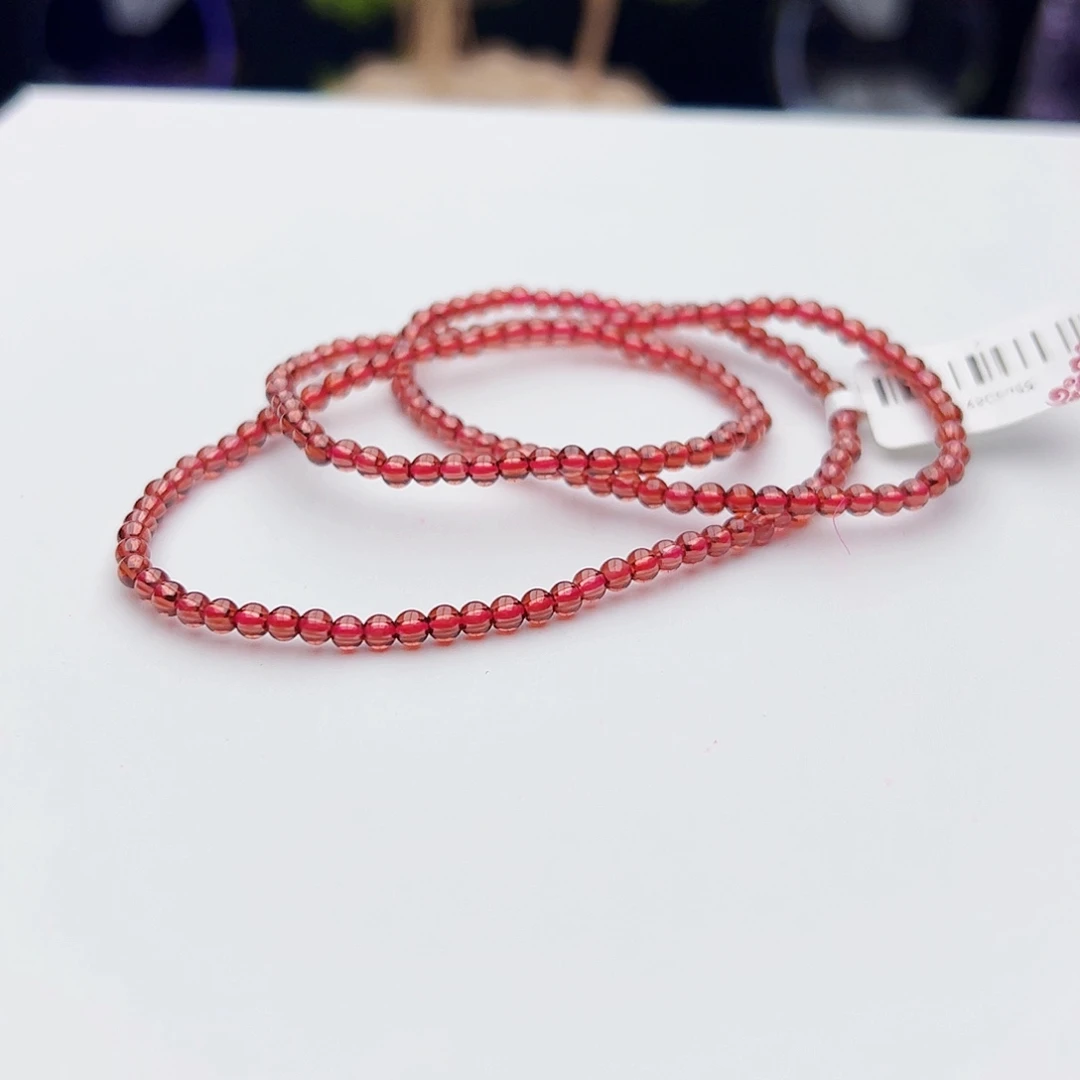 包***子水晶手链未镶嵌石榴11.65