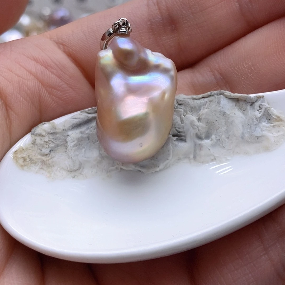 吊坠(不含链)未镶嵌淡水珍珠