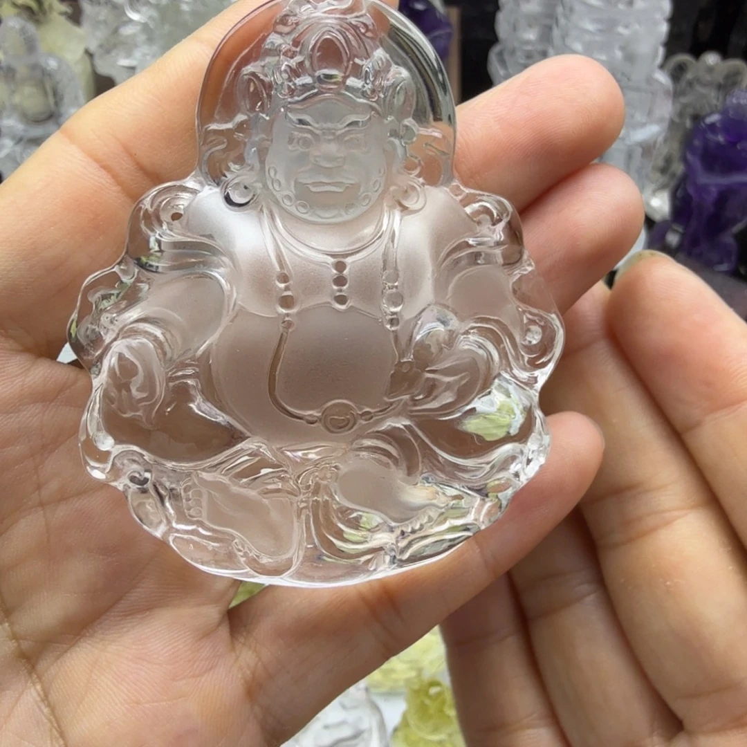 蓝***冰未镶嵌珠宝半成品水晶
