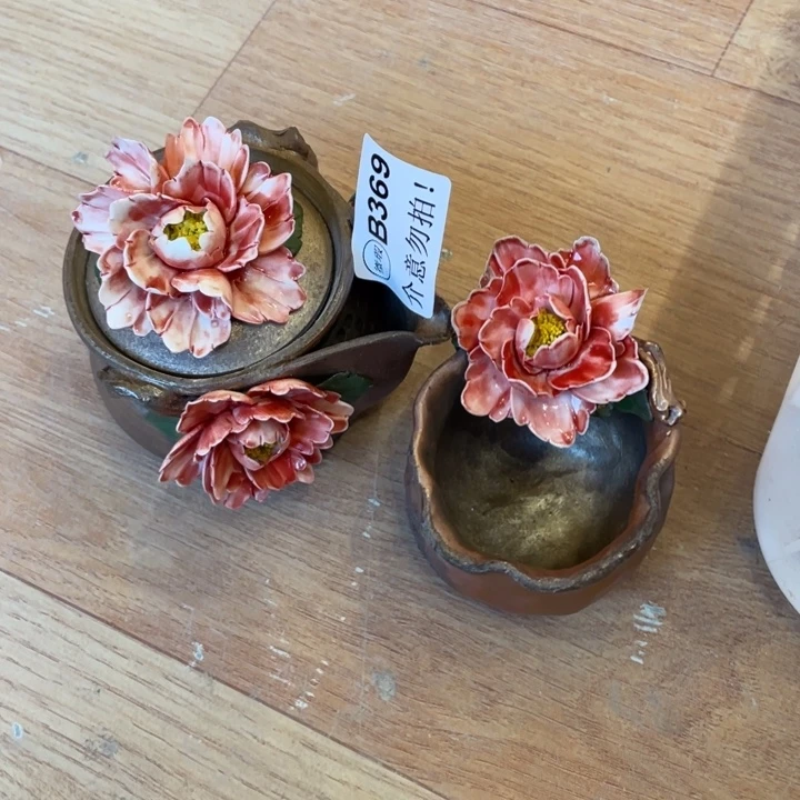 欣***颜新品柴烧茶具一堆好烦来薅羊毛