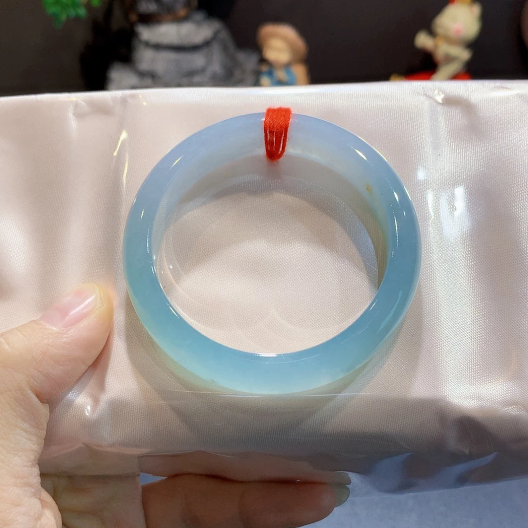 翡翠未镶嵌手镯10号