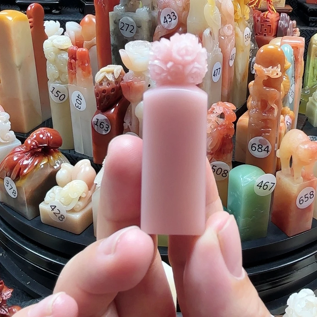 寿山石其他玫瑰花