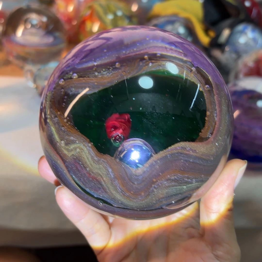 阳***烂琉璃手工艺品精品