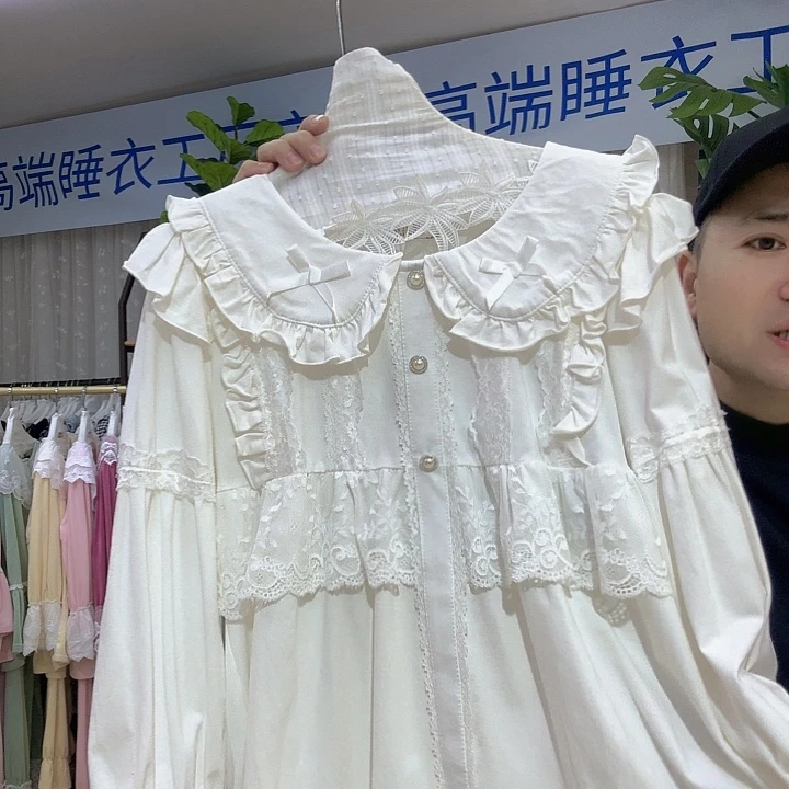 三醋酯纤维宫廷风家居服