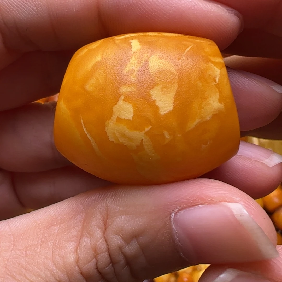 裸石蜜蜡未镶嵌管珠
