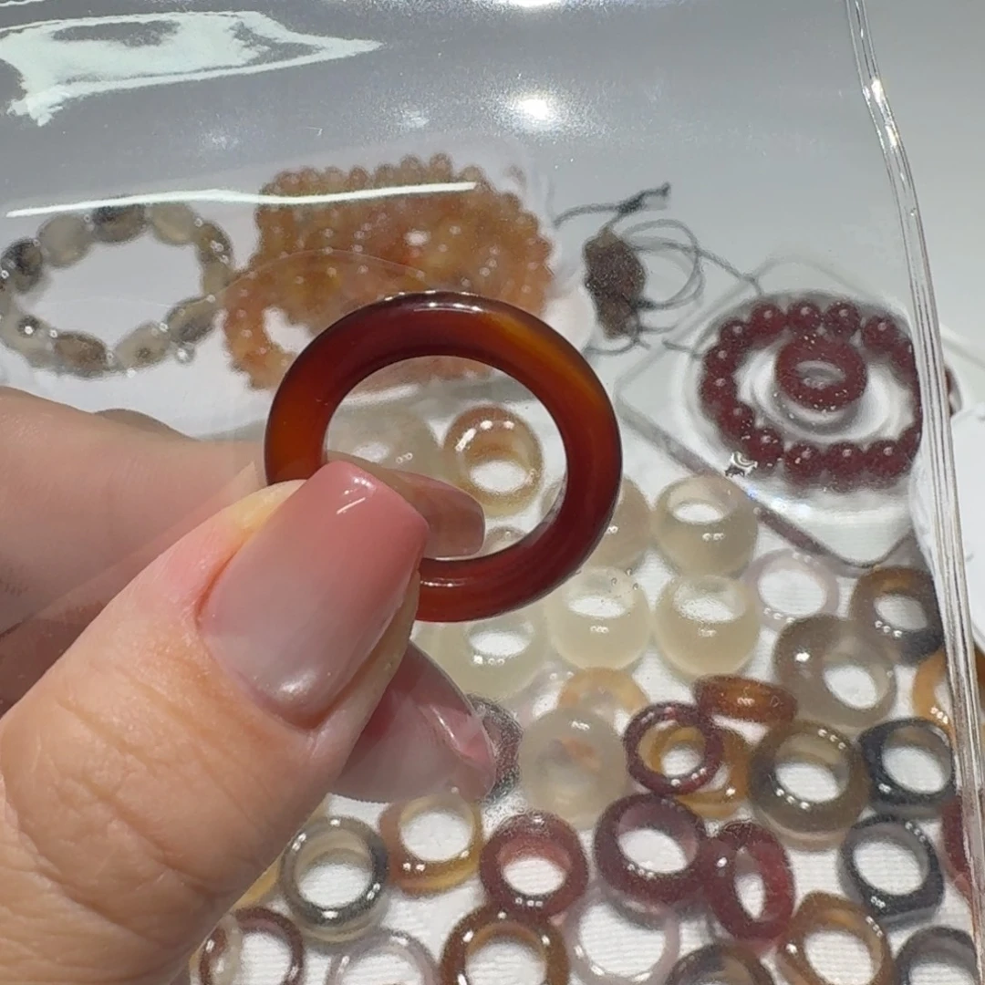 亲****未镶嵌戒指玛瑙/玉髓港16