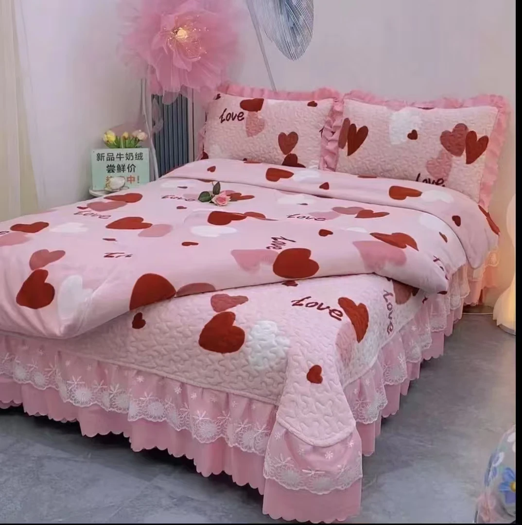 《加厚被套》A爆款床盖同款宝宝绒被套