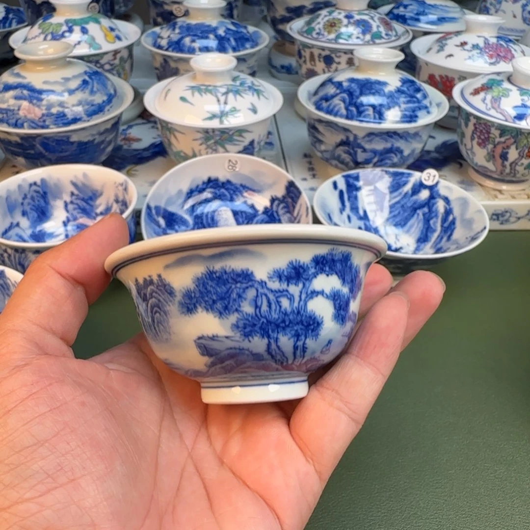 纯手工纯手绘茶具39