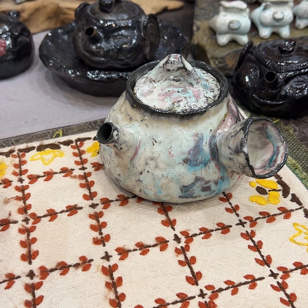 景德镇手工手作纯柴裸烧