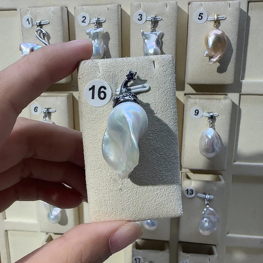 合金颈饰淡水珍珠