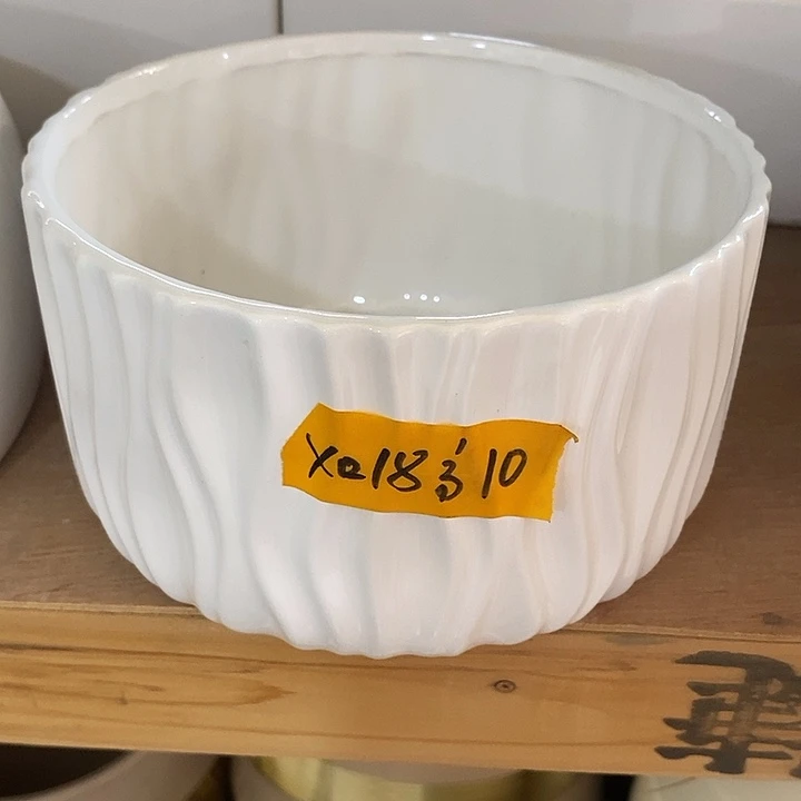 摆件陶盆有孔 微瑕介意勿拍