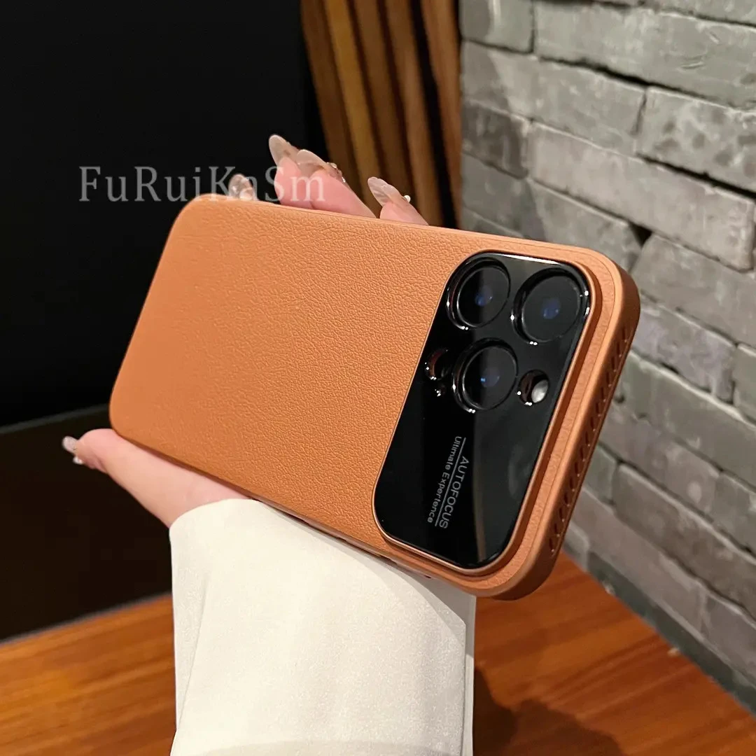 新款大视窗适用苹果16promax手机壳防摔16pro散热边15pro高级感14