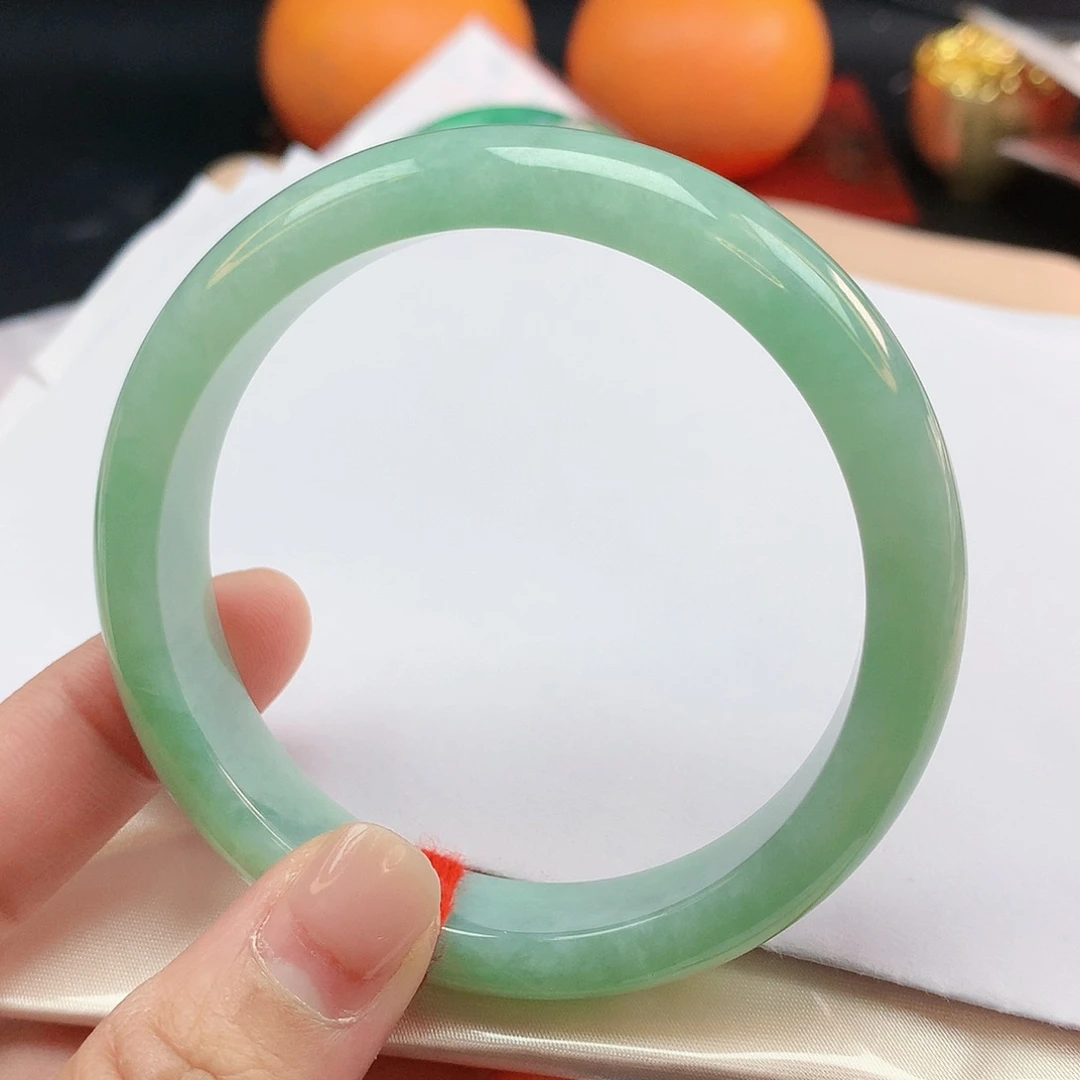 翡翠手镯未镶嵌59圈000010