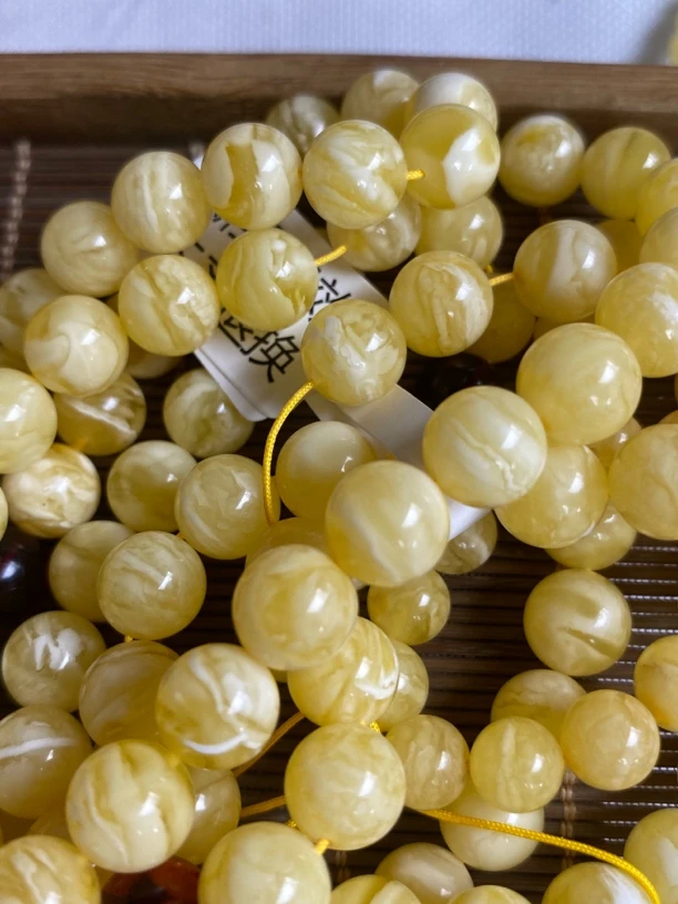 俄料虎皮纹圆珠佛珠