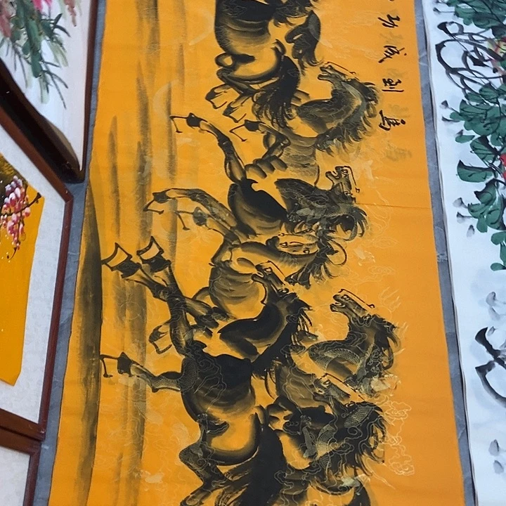 三个张画廊直播间！