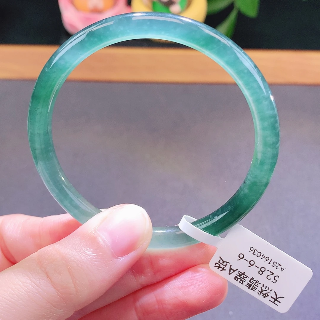 翡翠未镶嵌手镯天然翡翠