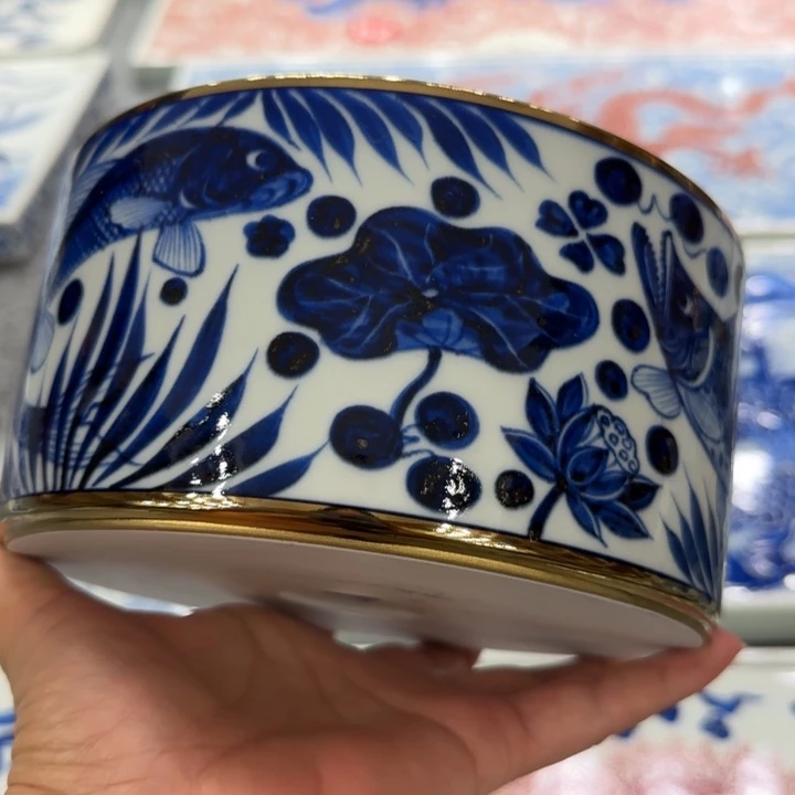 【闪购商品】八****龙景德镇手工手绘陶瓷