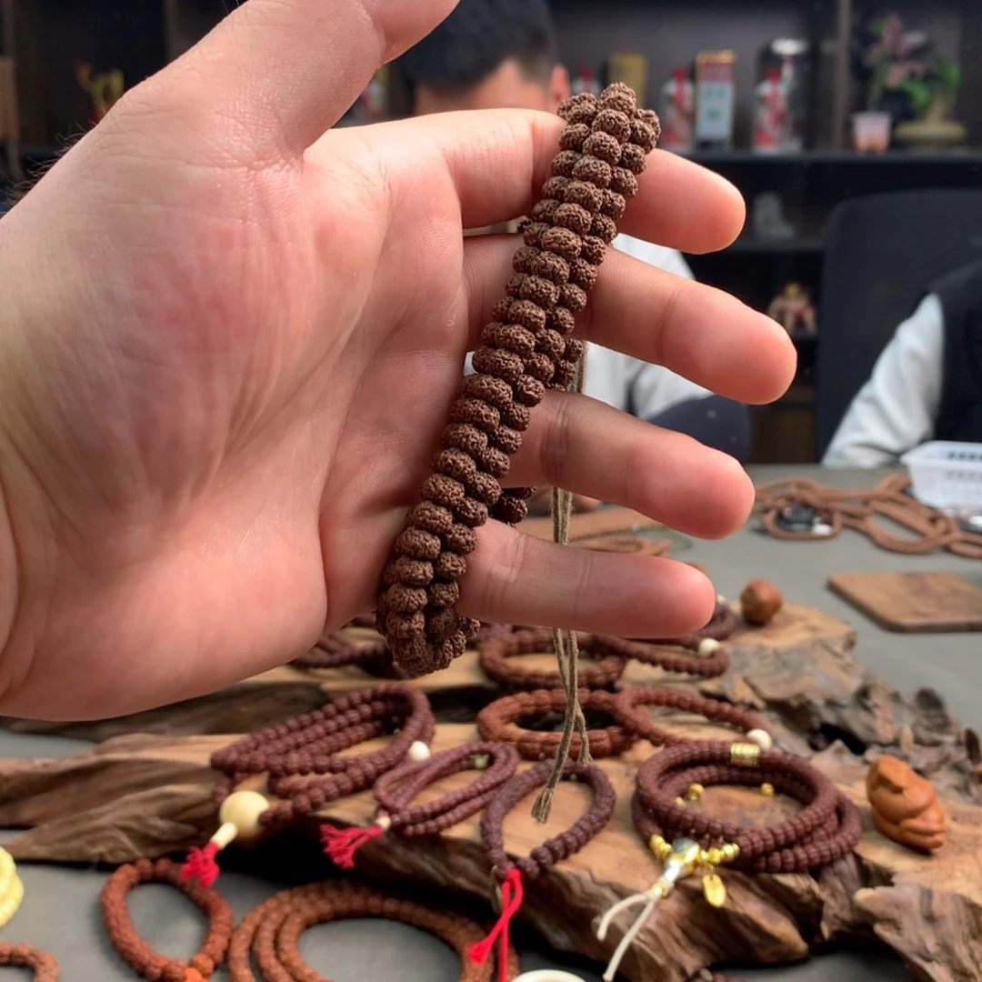 金刚菩提吊坠L*.7.5mm平细108（生日福利）