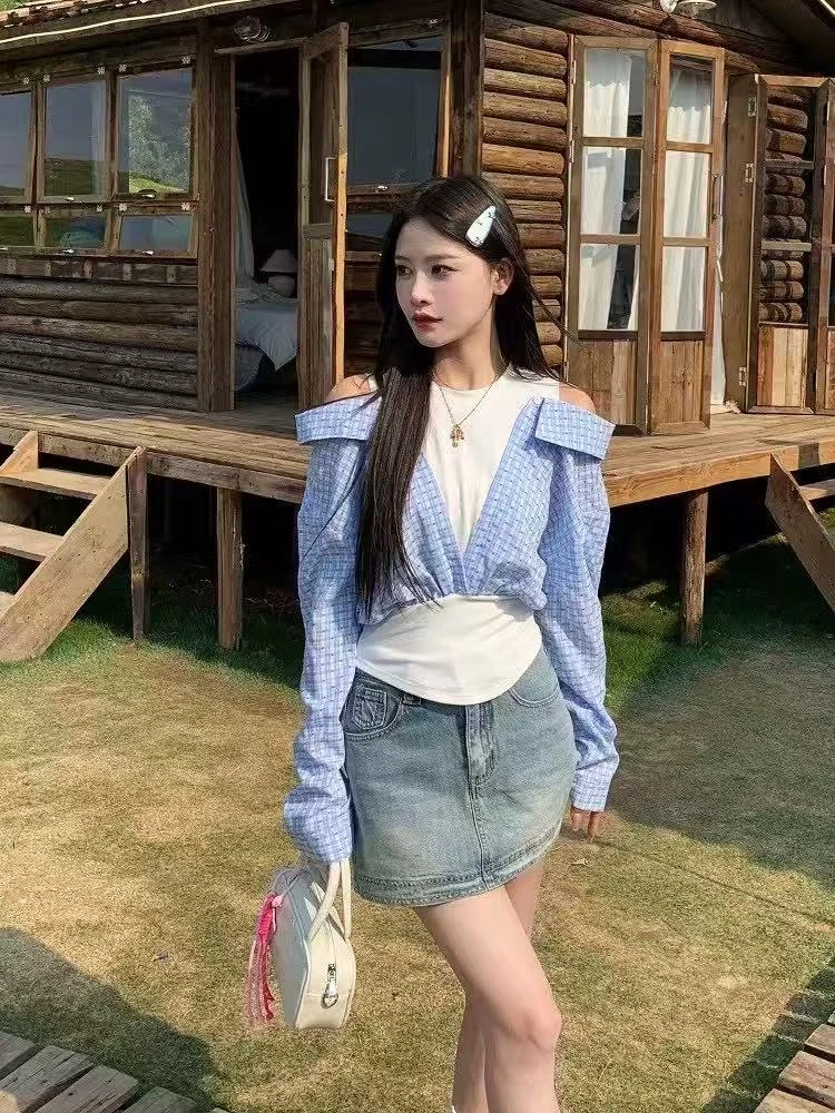 潼潼家【高阶感牛仔裙】显瘦高腰短款时尚休闲百搭夏季潮流