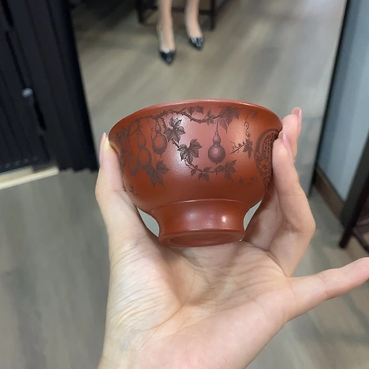 茶壶紫砂全手工打造