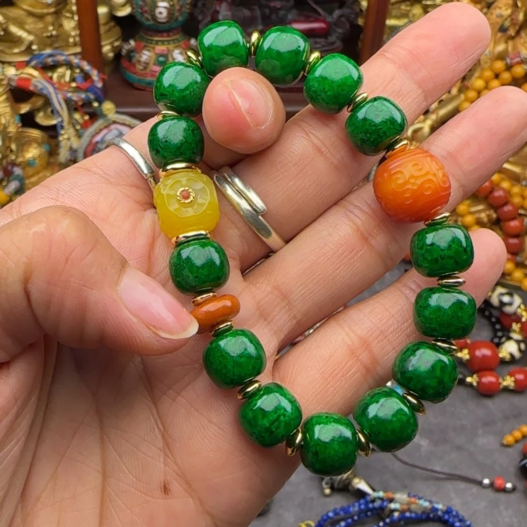 琉璃手工艺品L**?菩提