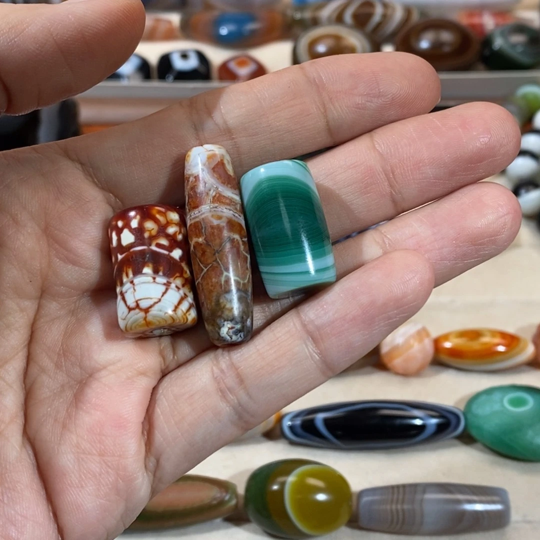 玛瑙/玉髓颈饰合金七***唐