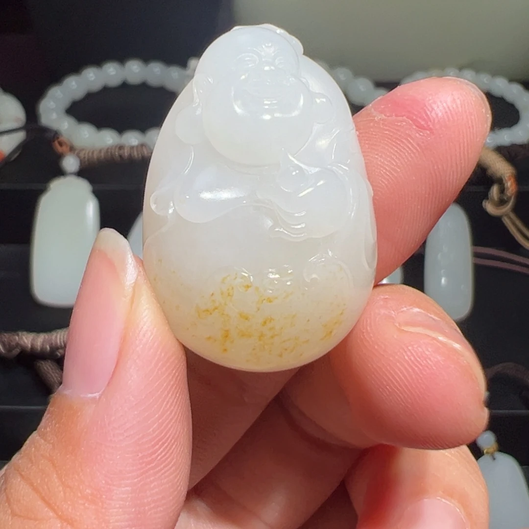 未镶嵌和田玉（子料）挂件