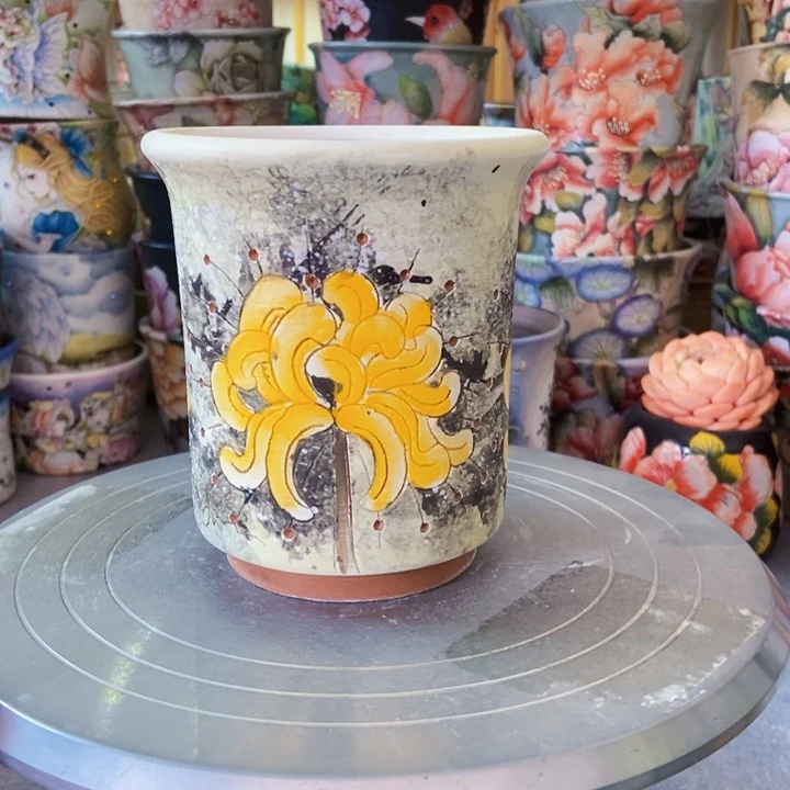 景德镇艺术手绘作品