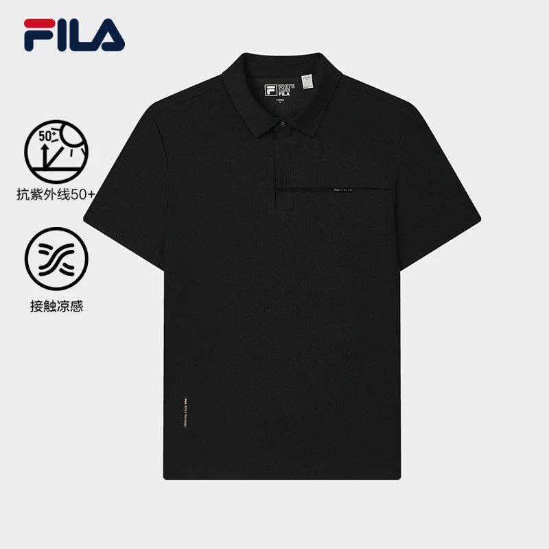 Fila/斐乐男士【凉感商务POLO衫】夏季抗紫外线透气百搭F51M533194A