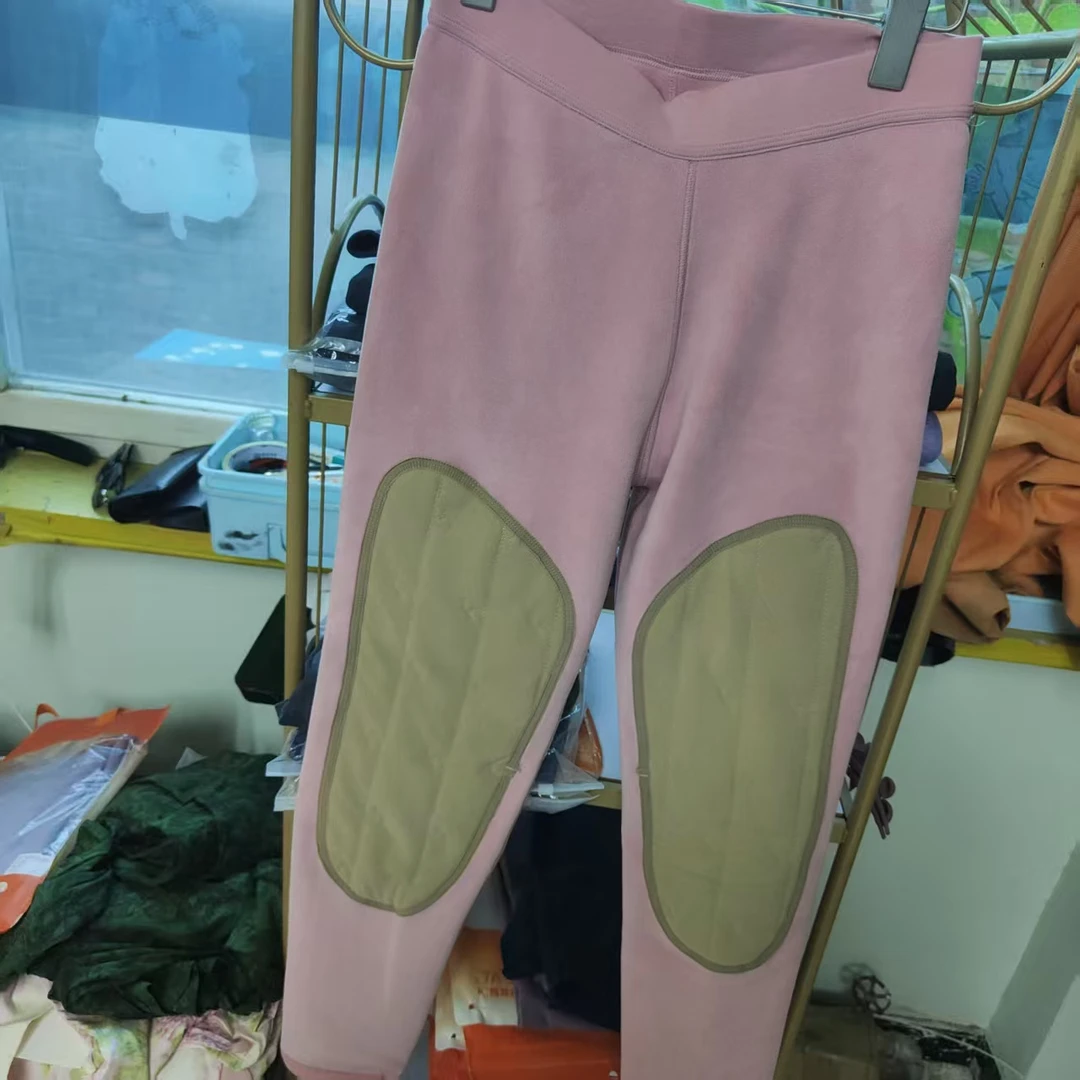 （断码清仓）女士羊毛护膝保暖裤669