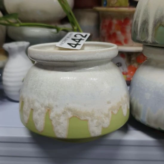 阿***九景德镇手工高温陶瓷：内口8.5高10