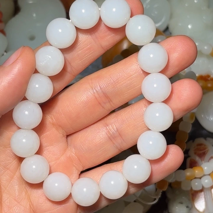 和田玉（白玉）戒指未镶嵌