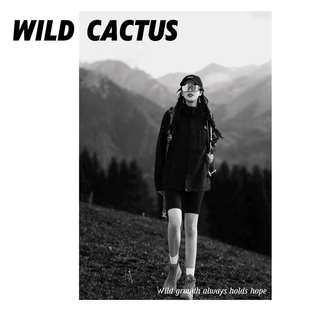 小小来野-xxjk125005 潮流设计师 户外三防软壳