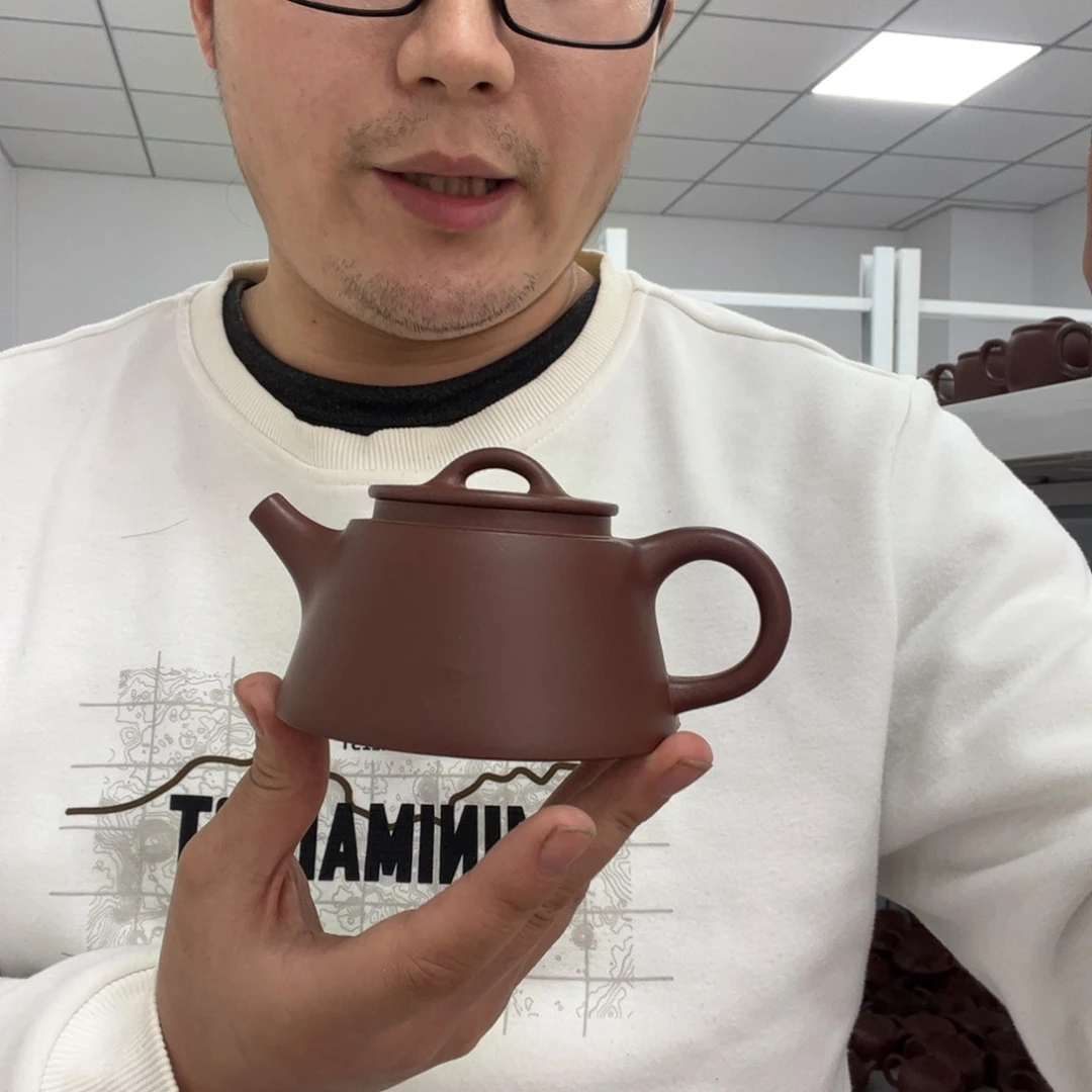 紫砂茶壶底槽清柱瓢