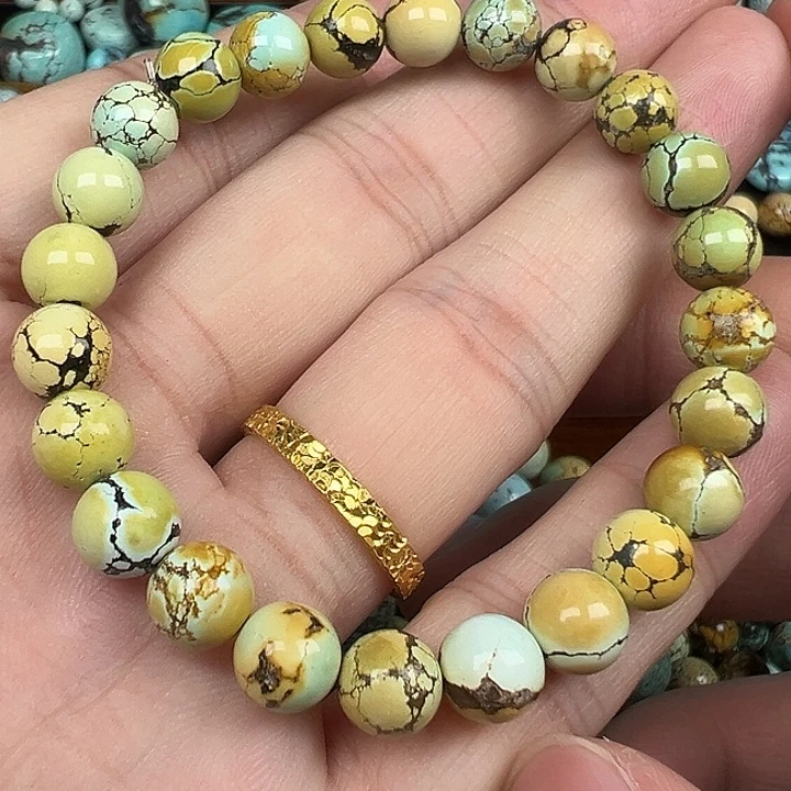 绿松石未镶嵌配饰卡7.5