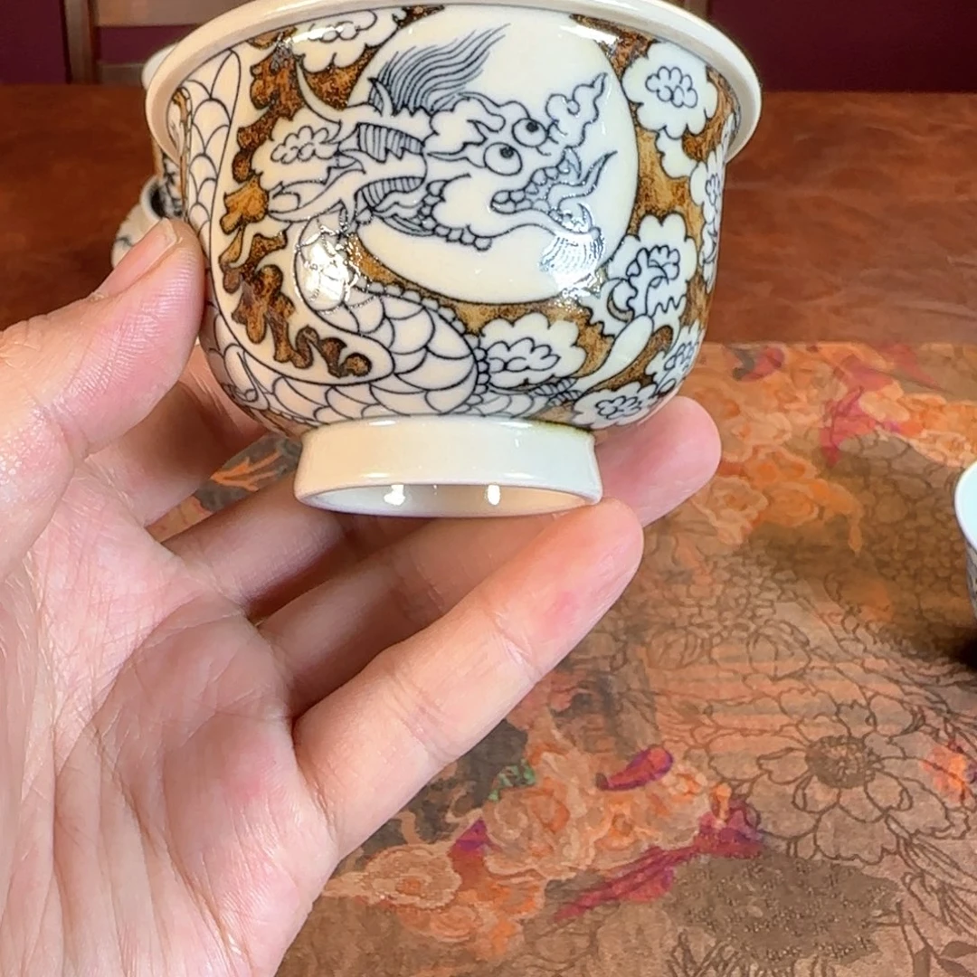 杯子景德镇手工手绘