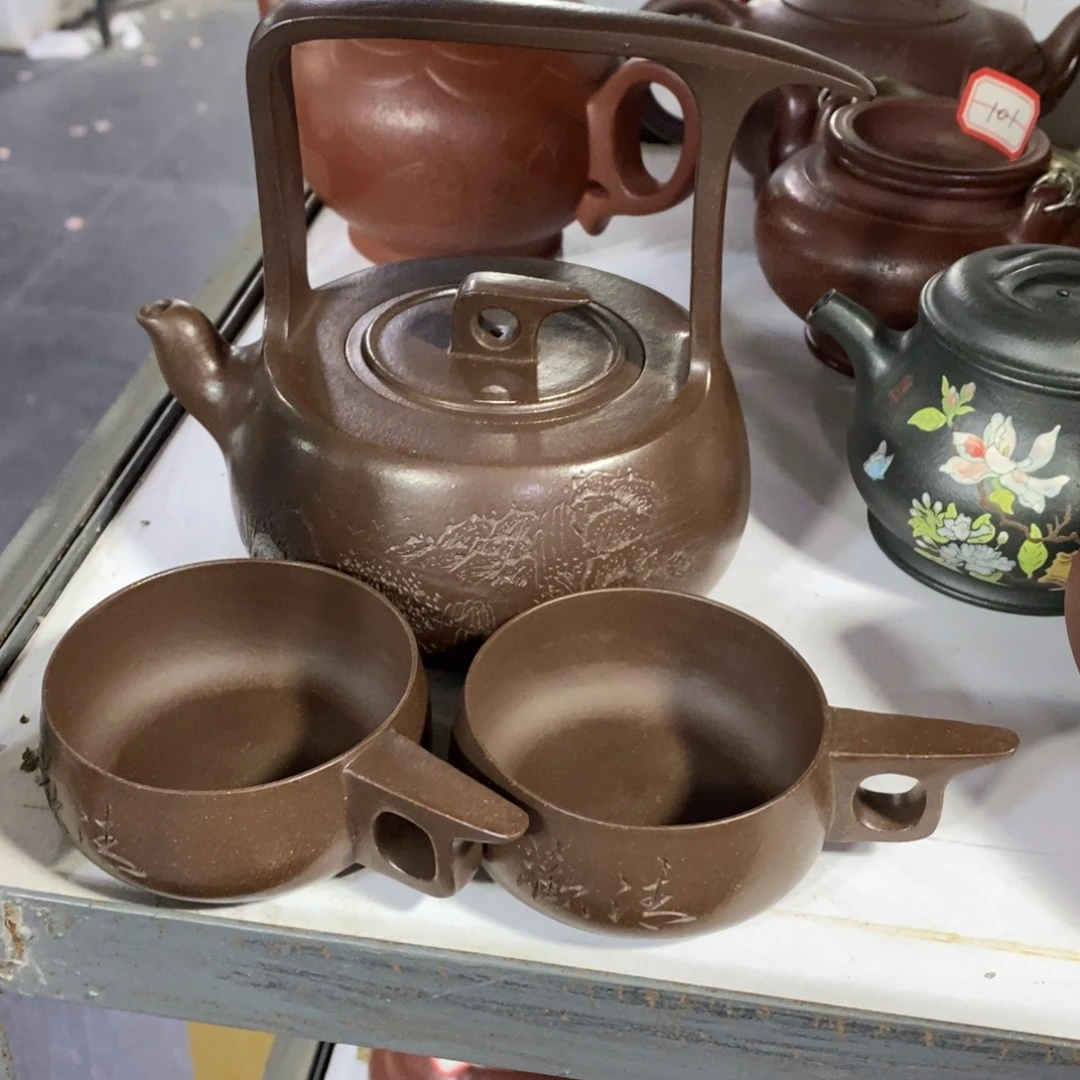 紫砂茶壶原矿手工102