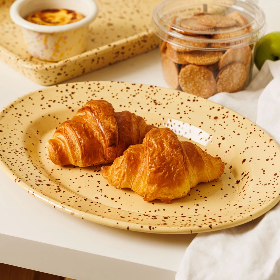 【设计师款】大号30*22.5*2CM 少量库存 撒哈拉奶黄棕泼墨 鱼盘