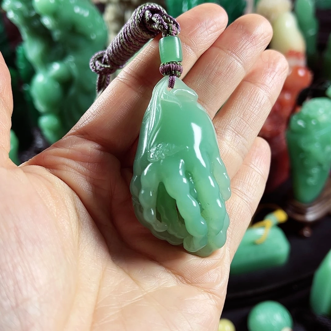 四川石名贵石材梅子青