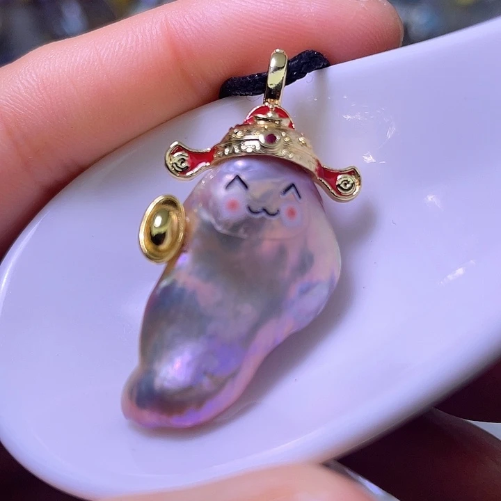 颈饰合金淡水珍珠01