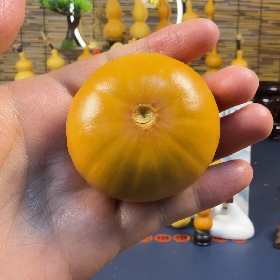 文玩葫芦西红柿异形，直径5.3