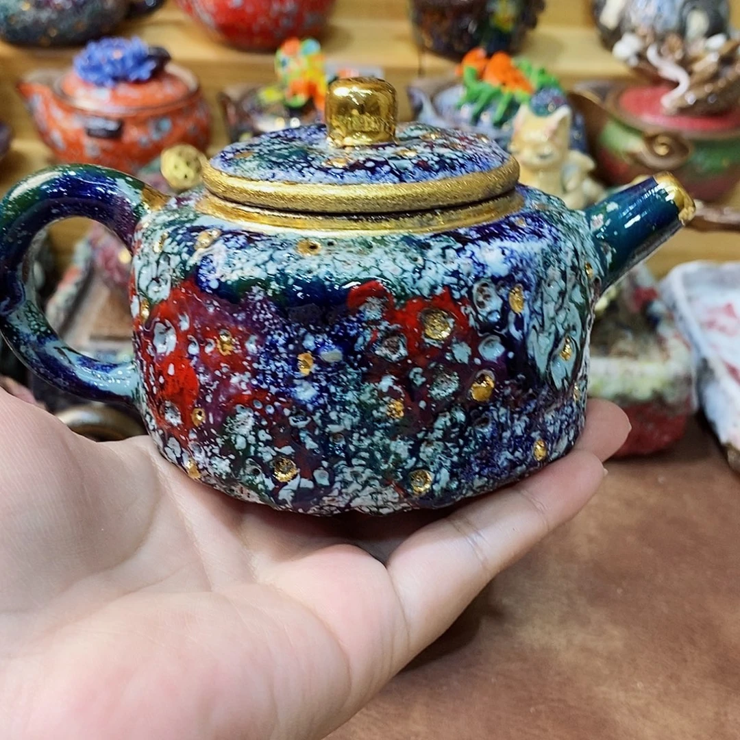 榴***莲志野柴烧古喜茶器