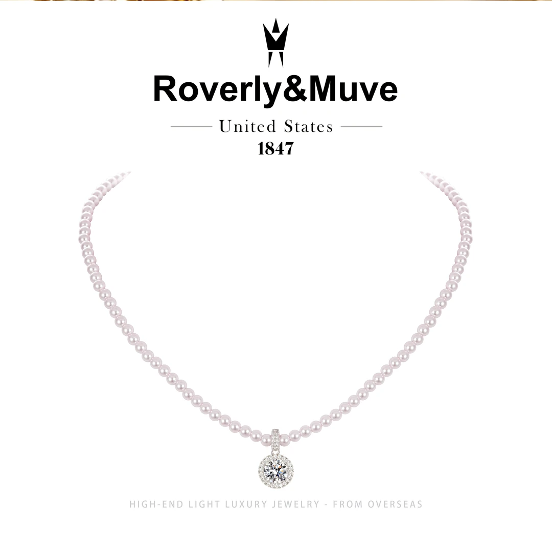 【维也纳之心】Roverly&Muve夏圆包珠珠项链F4890