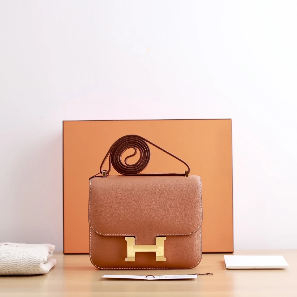 95新 Hermes/爱马仕 康康19/单肩包/0248