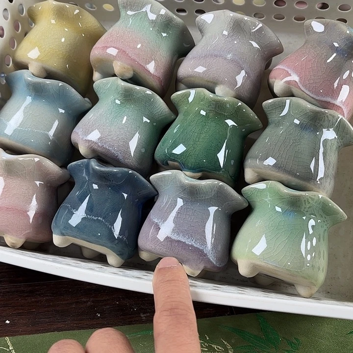 红陶量货/口4-6高5深浅搭配发6