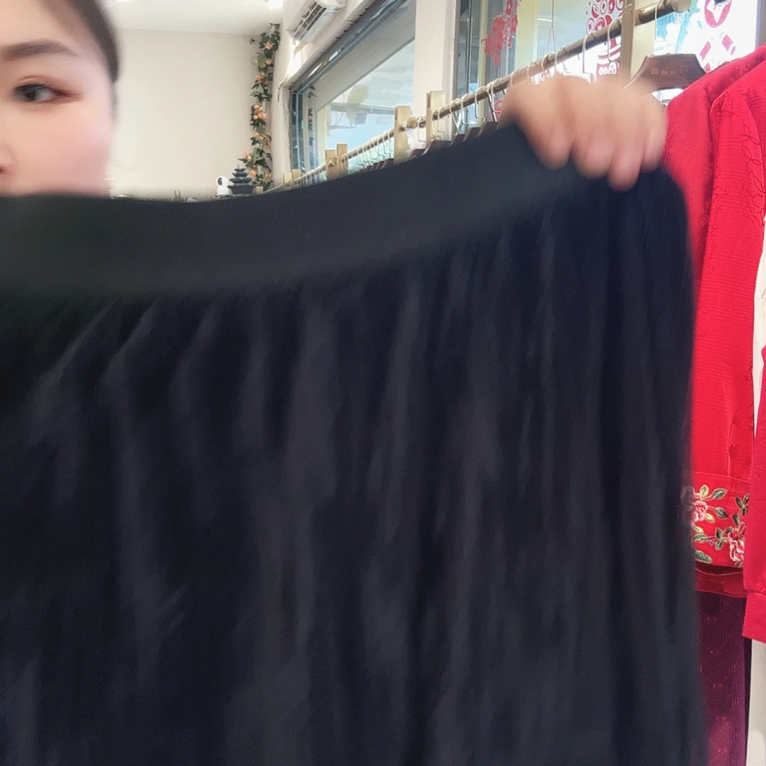 大码连衣裙半裙黑色