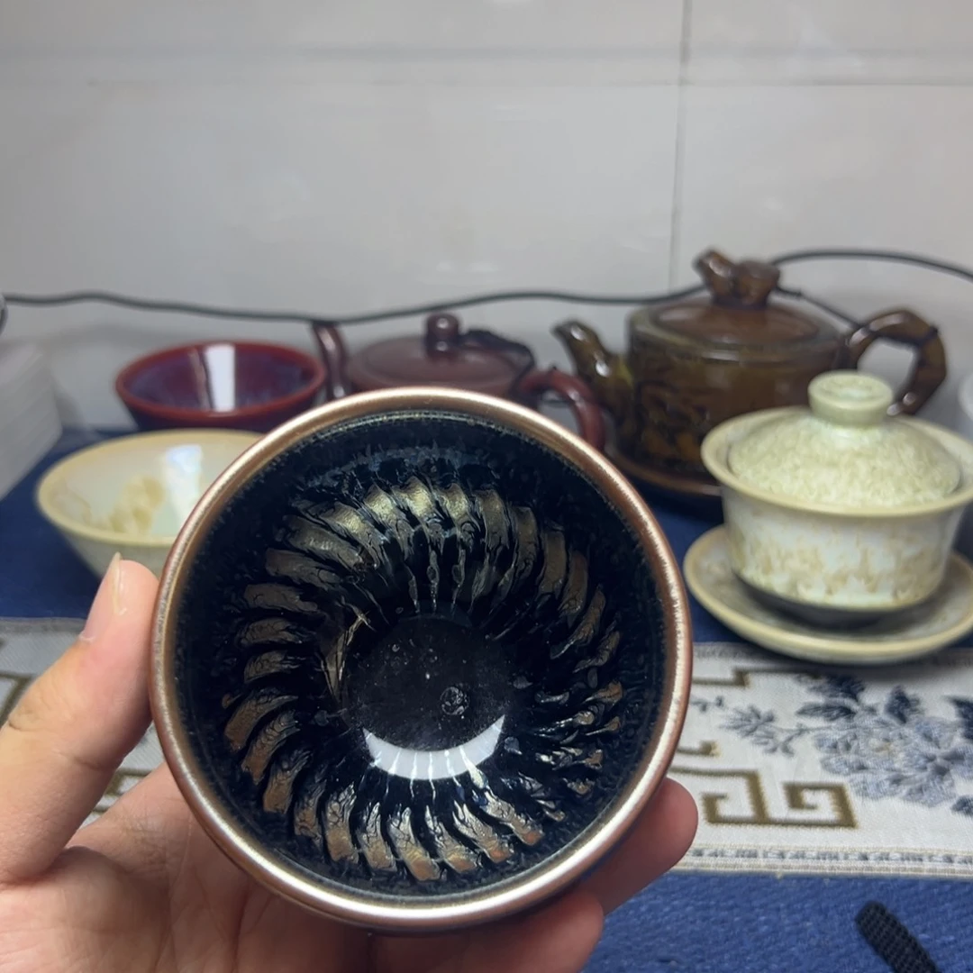 建阳建盏喝茶主人杯