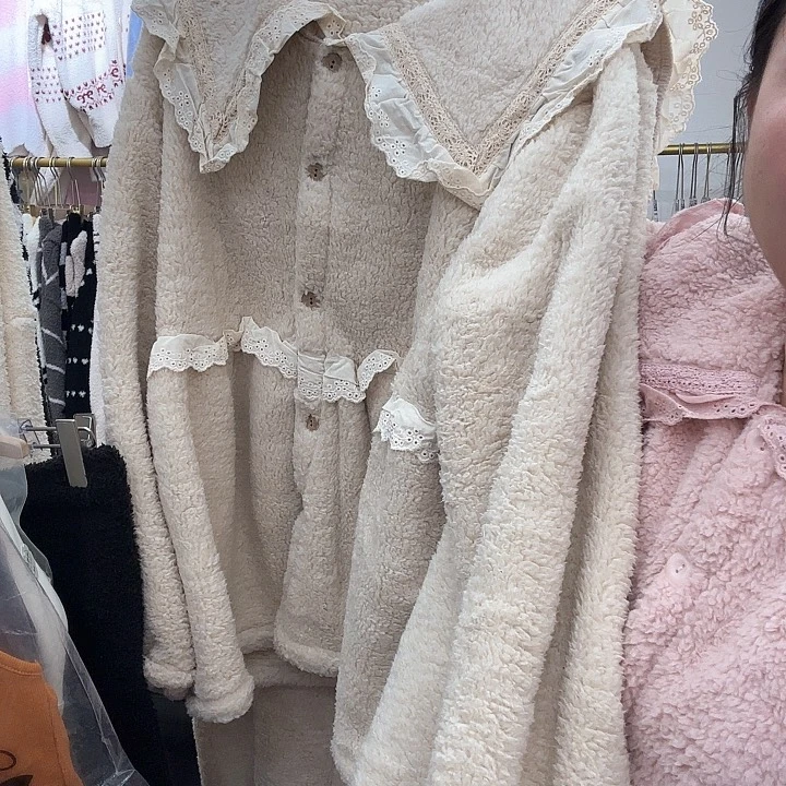 三醋酯纤维米色大码xL